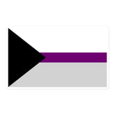 Demisexual Flag Bubble-Free Stickers